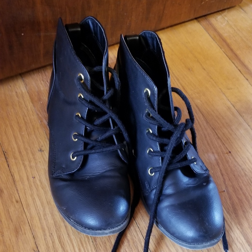 Black booties